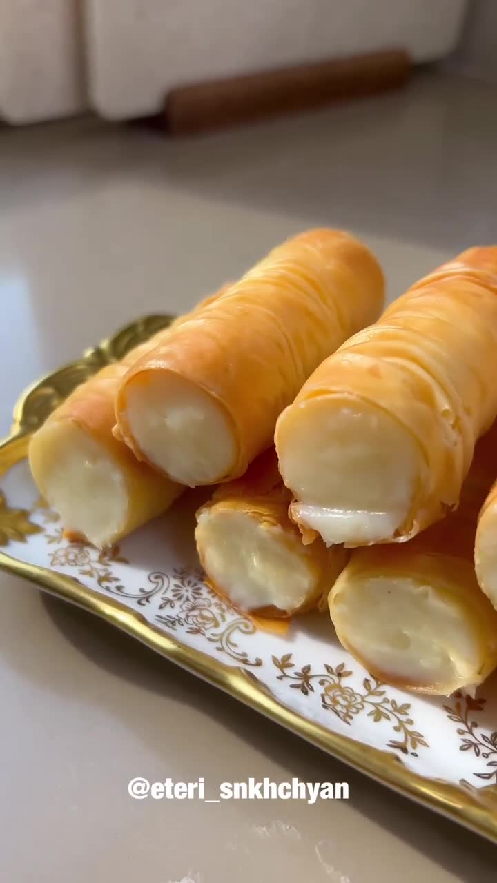 Самые вкусные трубочки с заварным кремом